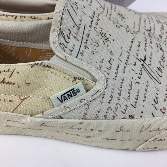 Vans Vincent Van Gogh Letter Classic Slip On Shoe - Picture 6 of 7